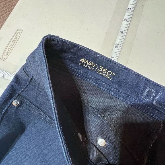 DL1961 Women's 4-Way Stretch Emma Power Legging Skinny Jean Dark Blue Wash Sz 26 - Picture 7 of 13